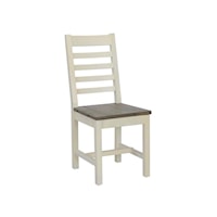 CALEB DINING CHAIR LARK BROWN/CLASSIC IVORY