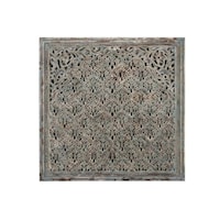 CHEVAL 60" WOOD CARVED PANEL