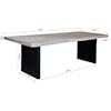 Dovetail Furniture Dining Tables Mansel Dining Table 