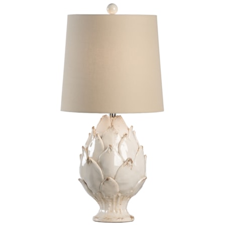 Artichoke Lamp - White