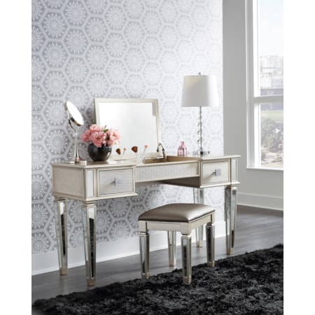 Vanity with Stool