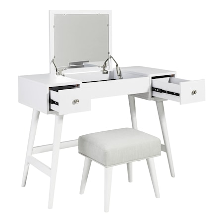 Vanity with Stool