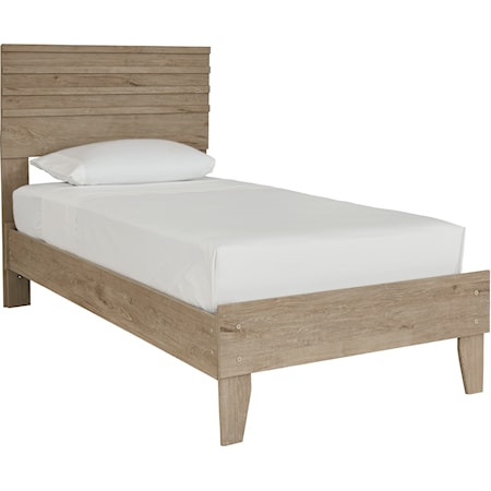 Twin Panel Platform Bed