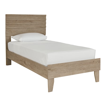 Twin Panel Platform Bed