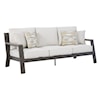Benchcraft Tropicava Outdoor Sofa with Cushion