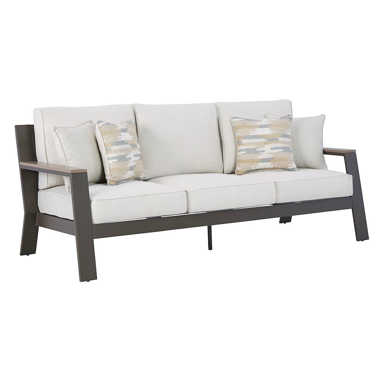 Signature Design by Ashley Tropicava Outdoor Sofa with Cushion