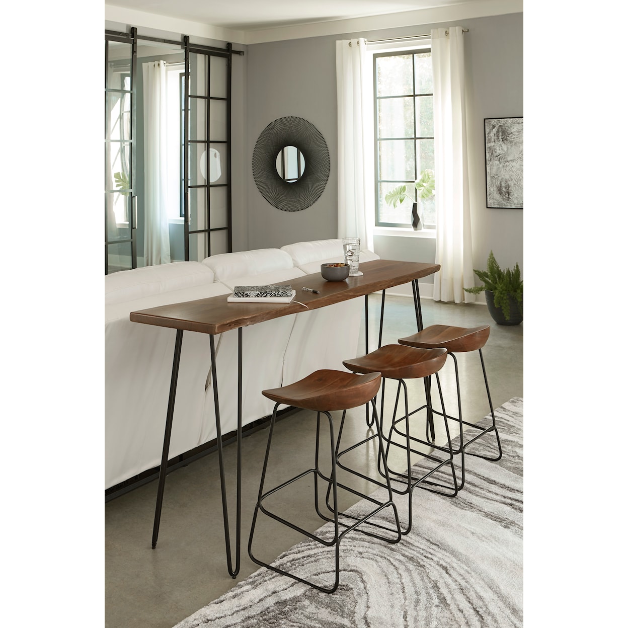 Signature Design by Ashley Wilinruck 4-Piece Counter Height Dining Set