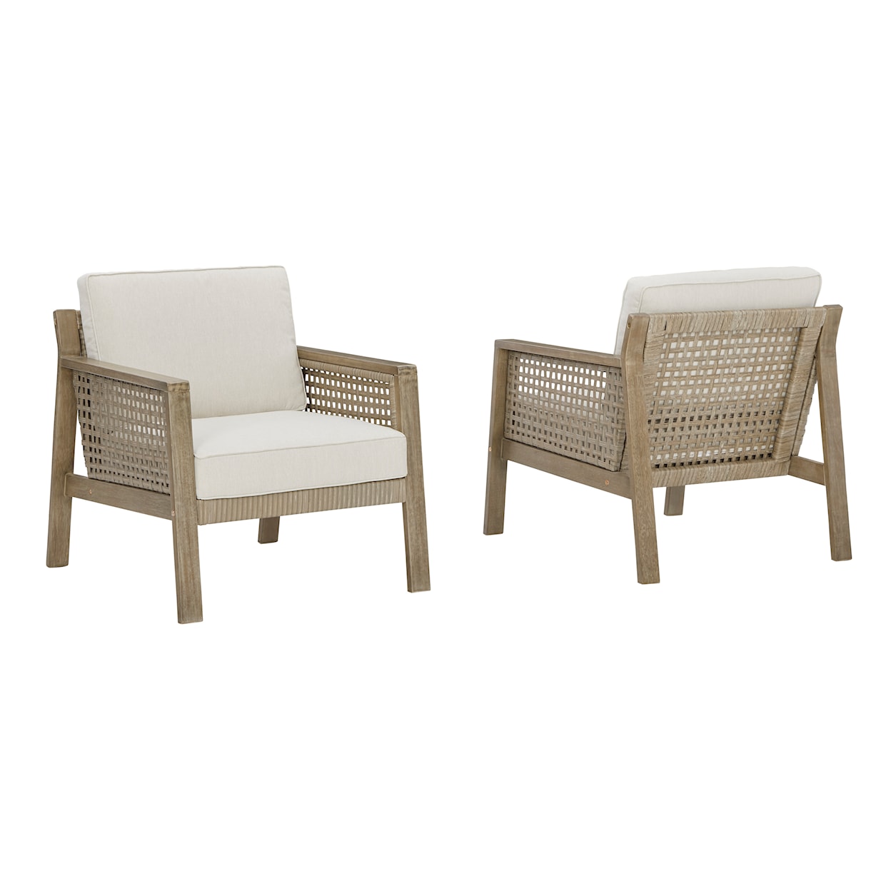 Signature Design by Ashley Barn Cove Lounge Chair with Cushion (Set of 2)