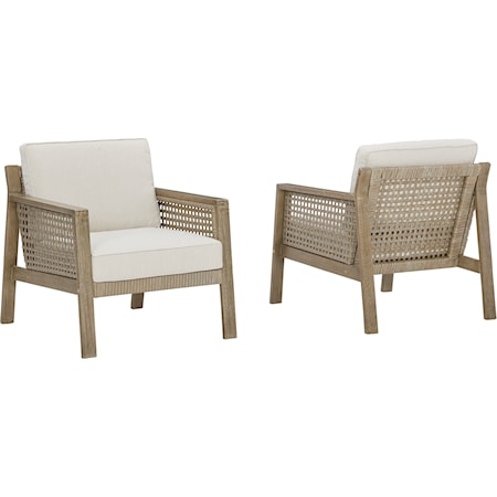 Lounge Chair with Cushion (Set of 2)