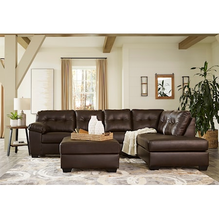 2-Piece Sectional with Chaise