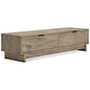 Ashley Furniture Signature Design Oliah Storage Bench