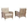 Ashley Furniture Signature Design Braylee Set of 2 Lounge Chairs with Cushion