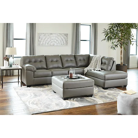 Sectional and Ottoman