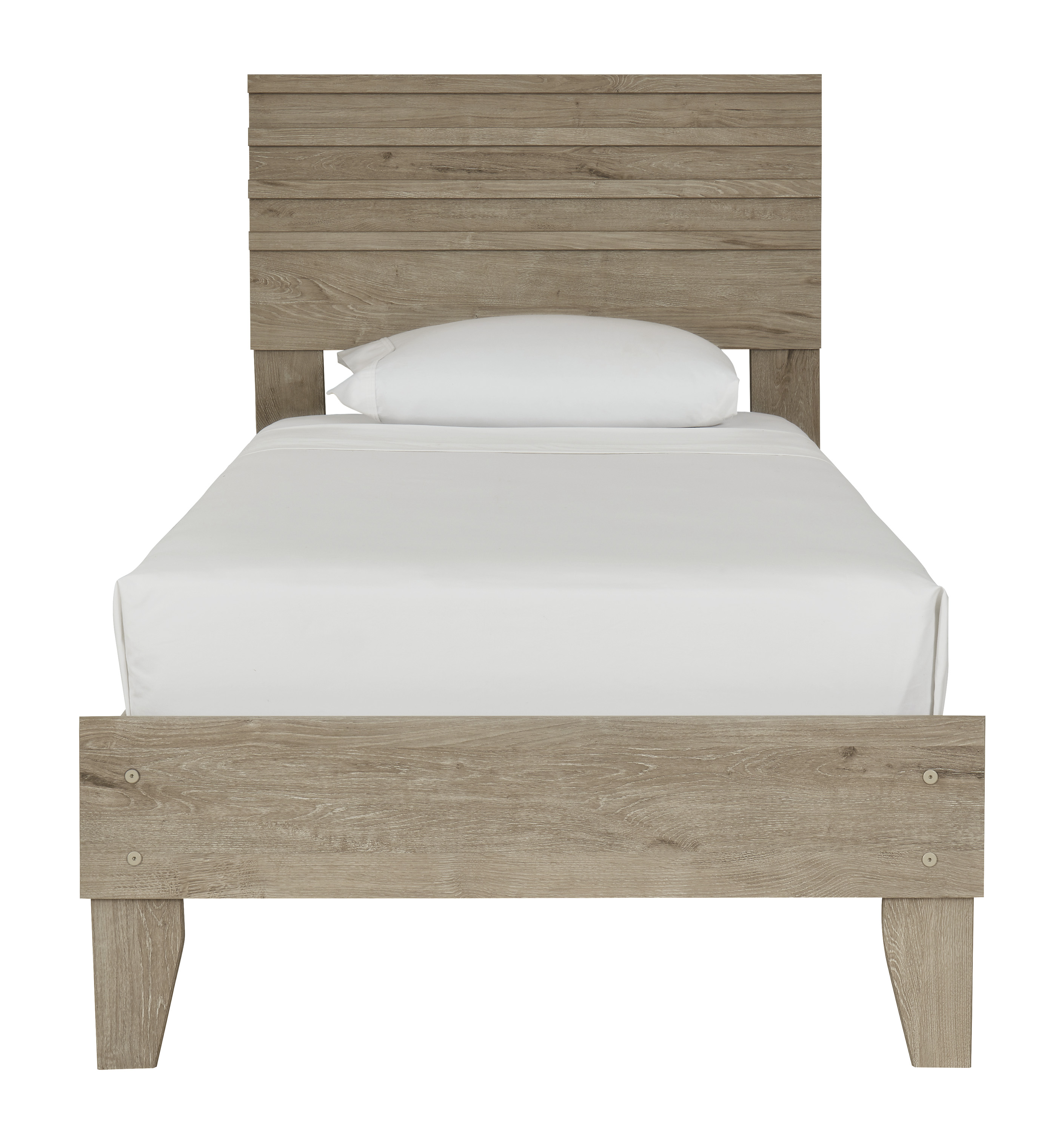 Signature Design by Ashley Oliah EB2270111x1+EB2270155x1 Twin Panel Platform Bed Household