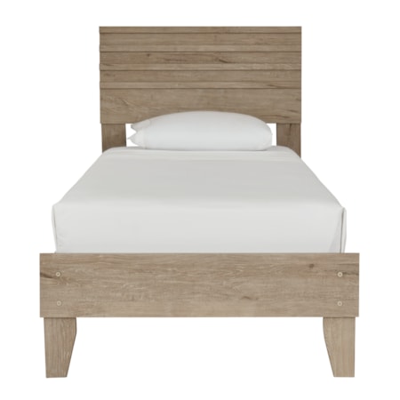 Twin Panel Platform Bed