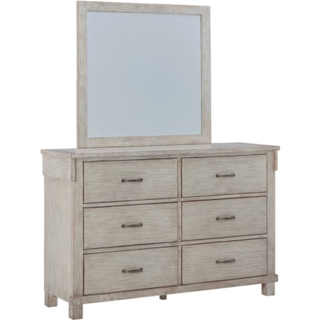 Dresser and Mirror