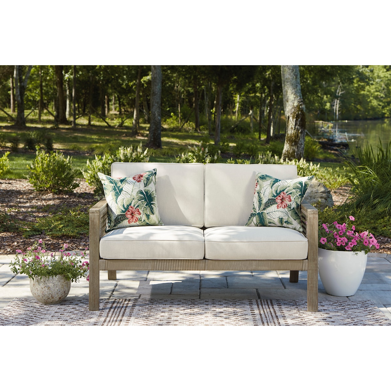 Signature Design by Ashley Barn Cove Loveseat with Cushion