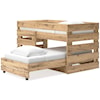 Signature Design by Ashley Larstin Twin Over Twin Loft Bed