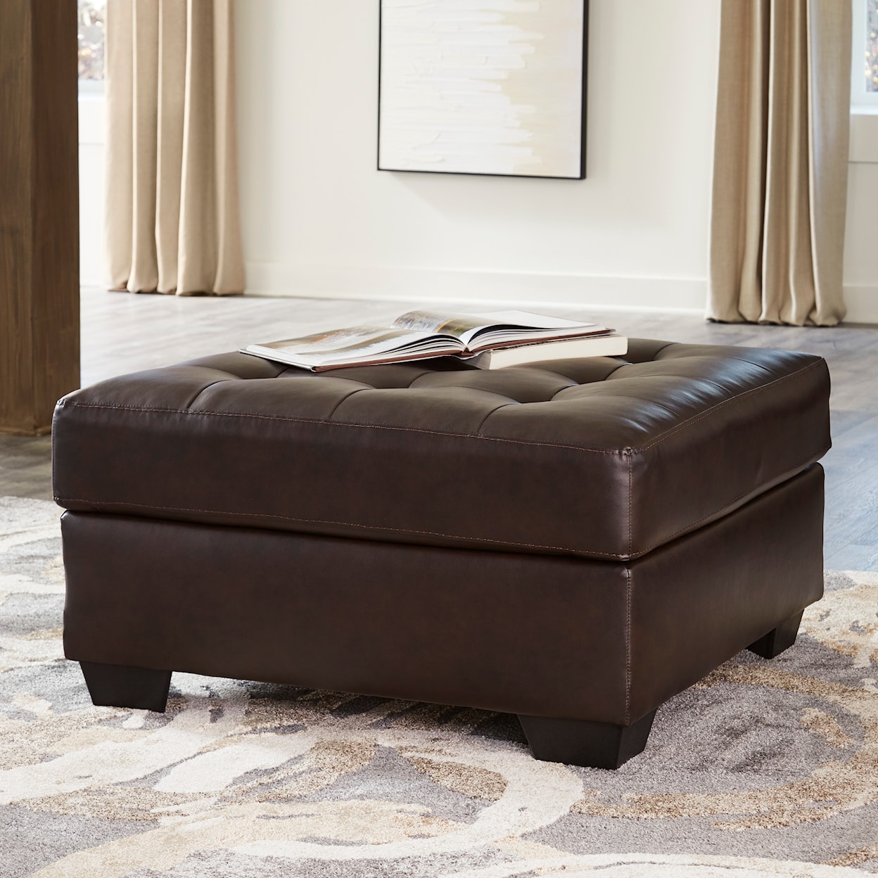 Signature Design by Ashley Furniture Donlen Oversized Accent Ottoman