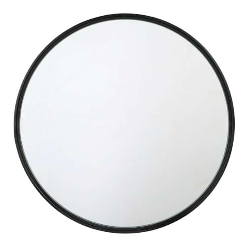 Contemporary Round Accent Mirror