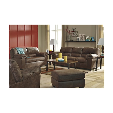 Sofa, Loveseat, Chair, and Ottoman