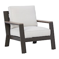 Outdoor Lounge Chair with Cushion