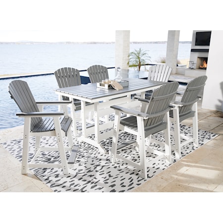 7-Piece Counter Table Set