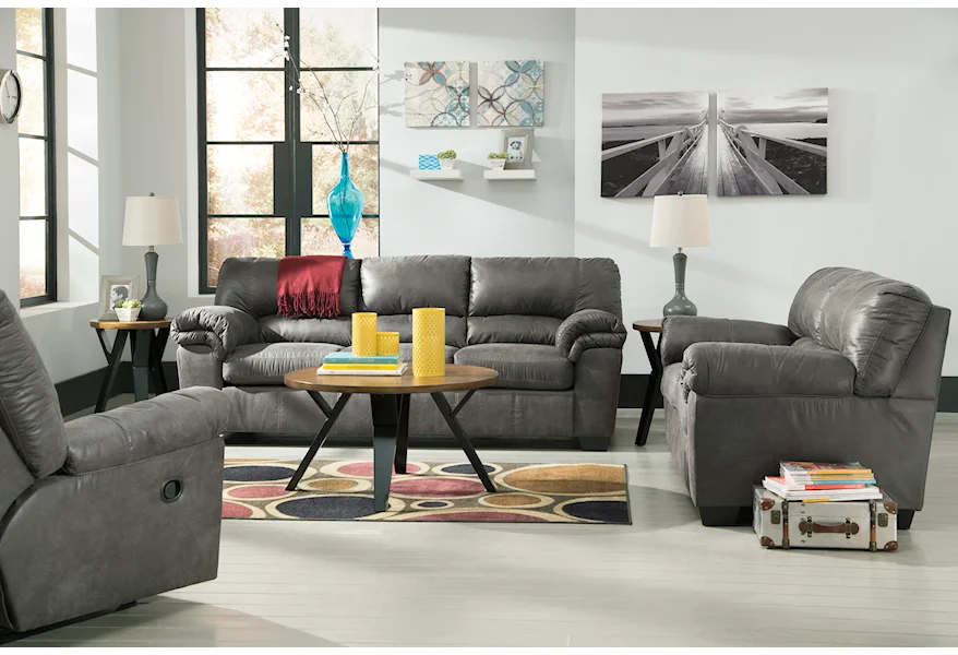 Bladen Sofa, Loveseat, and Recliner by Signature Design by Ashley at Zak's Home Outlet