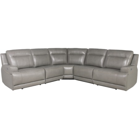 5-Piece Power Reclining Sectional
