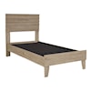 Ashley Furniture Signature Design Oliah Twin Panel Platform Bed