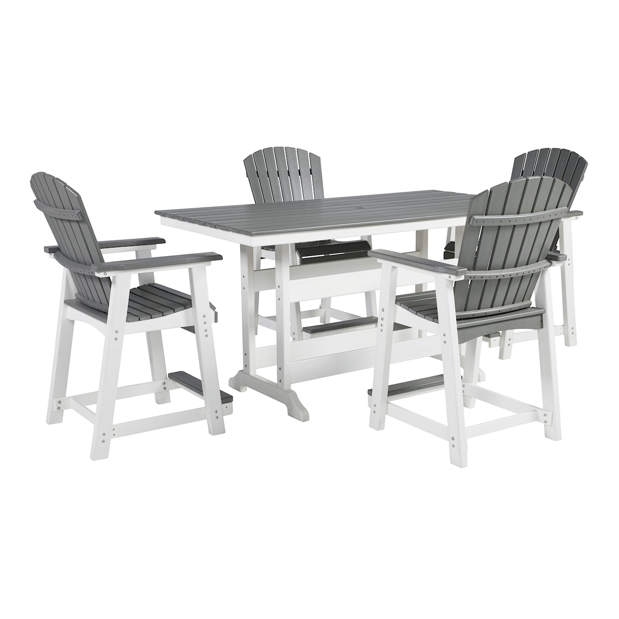 Signature Design by Ashley Transville 5-Piece Counter Table Set