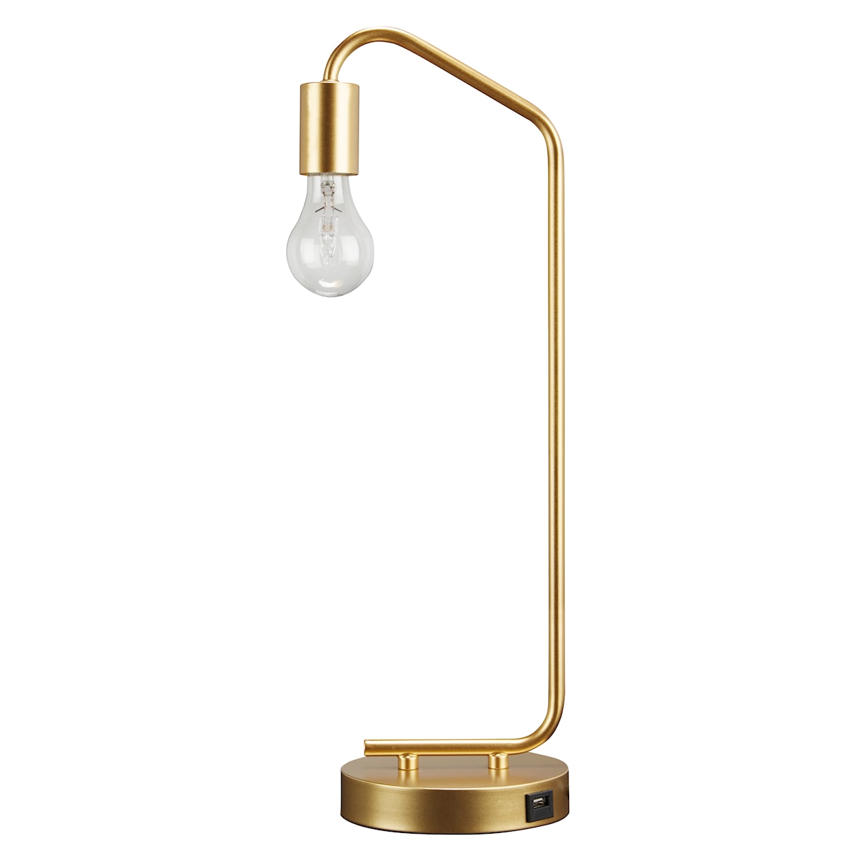 Signature Design by Ashley Lamps - Casual Covybend Desk Lamp