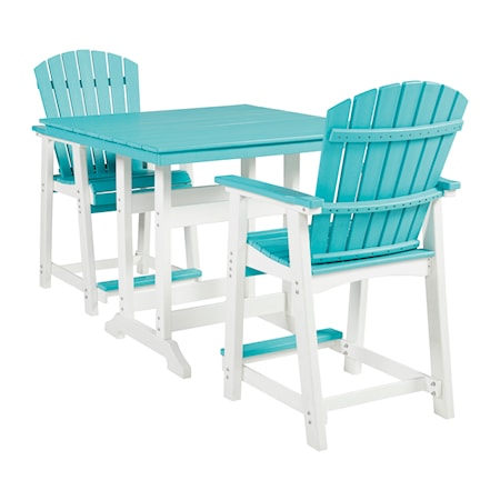 3-Piece Counter Table Set