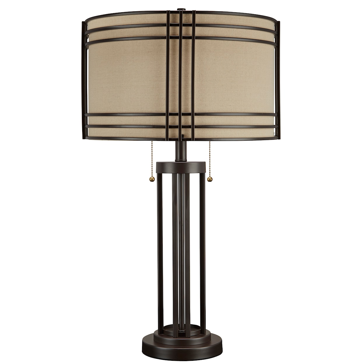 Signature Design by Ashley Lamps - Casual Hanswell Table Lamp