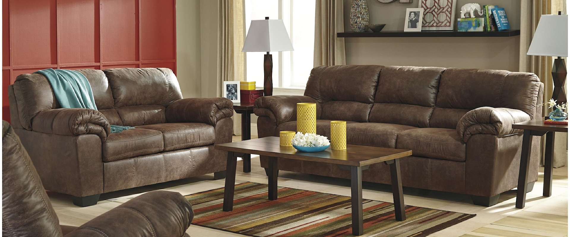 Sofa, Loveseat, and Recliner