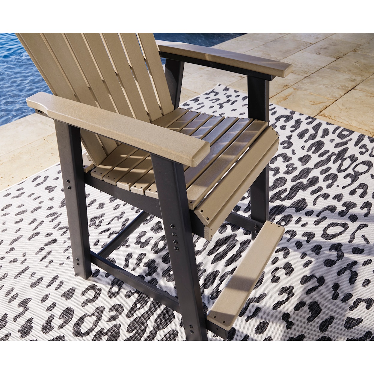 Signature Design by Ashley Fairen Trail Outdoor Counter Height Stool (Set of 2)