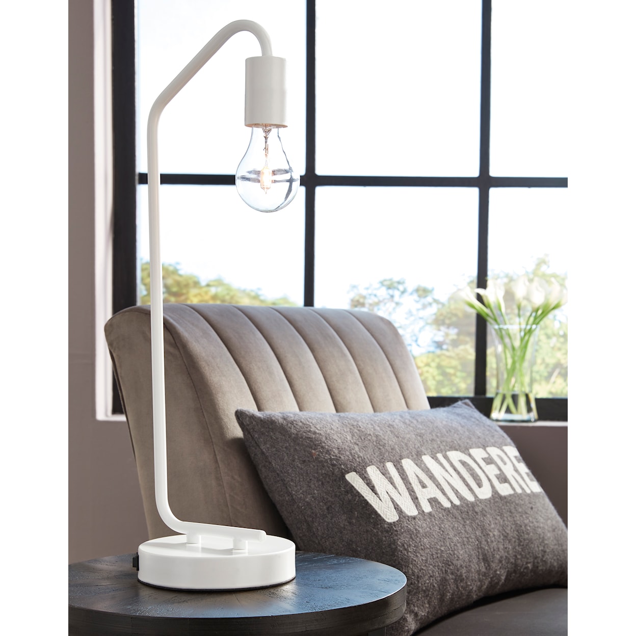 Ashley Signature Design Lamps - Casual Covybend Desk Lamp