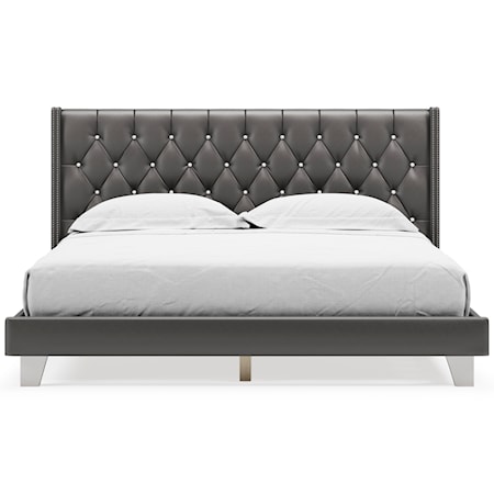 King Upholstered Bed