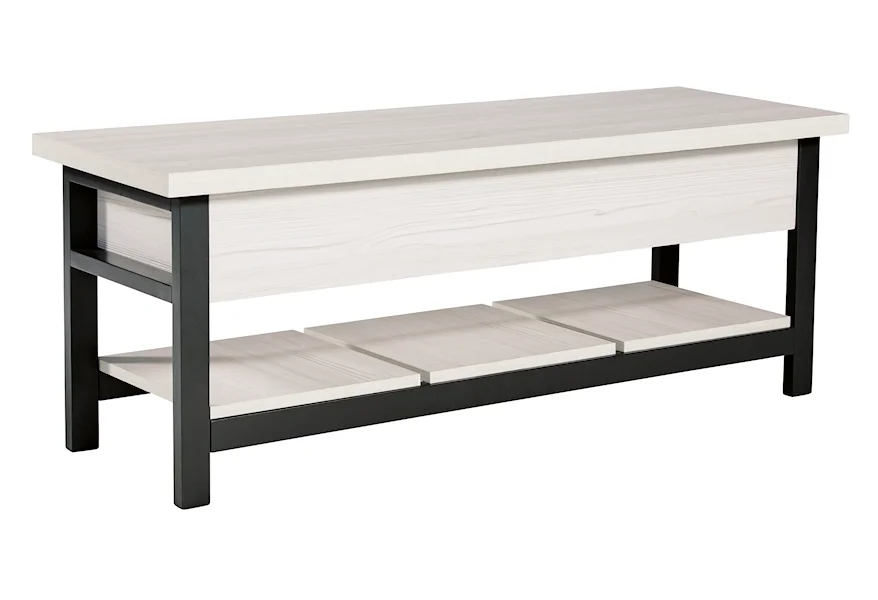 Rhyson Storage Bench by Ashley Furniture Signature Design at Del Sol Furniture