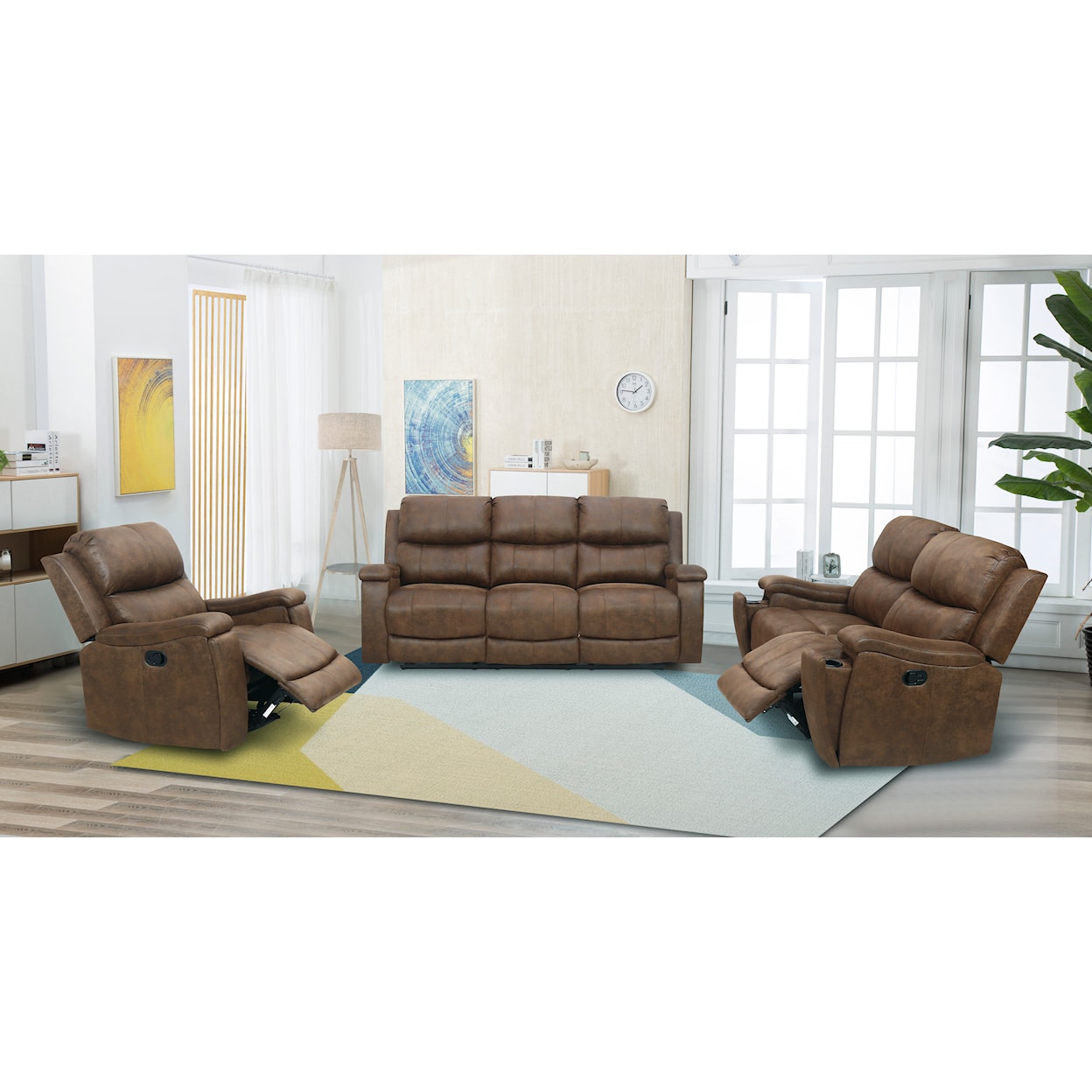 Signature Design by Ashley Furniture Marwood Reclining Sofa