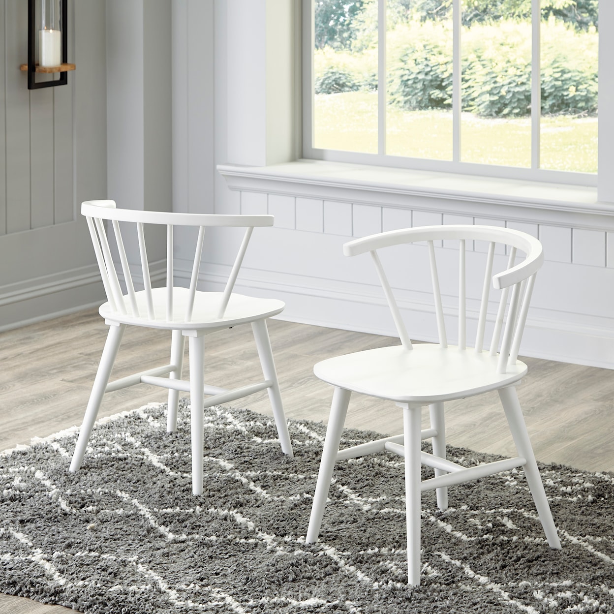 Ashley Signature Design Grannen Dining Table and 6 Chairs