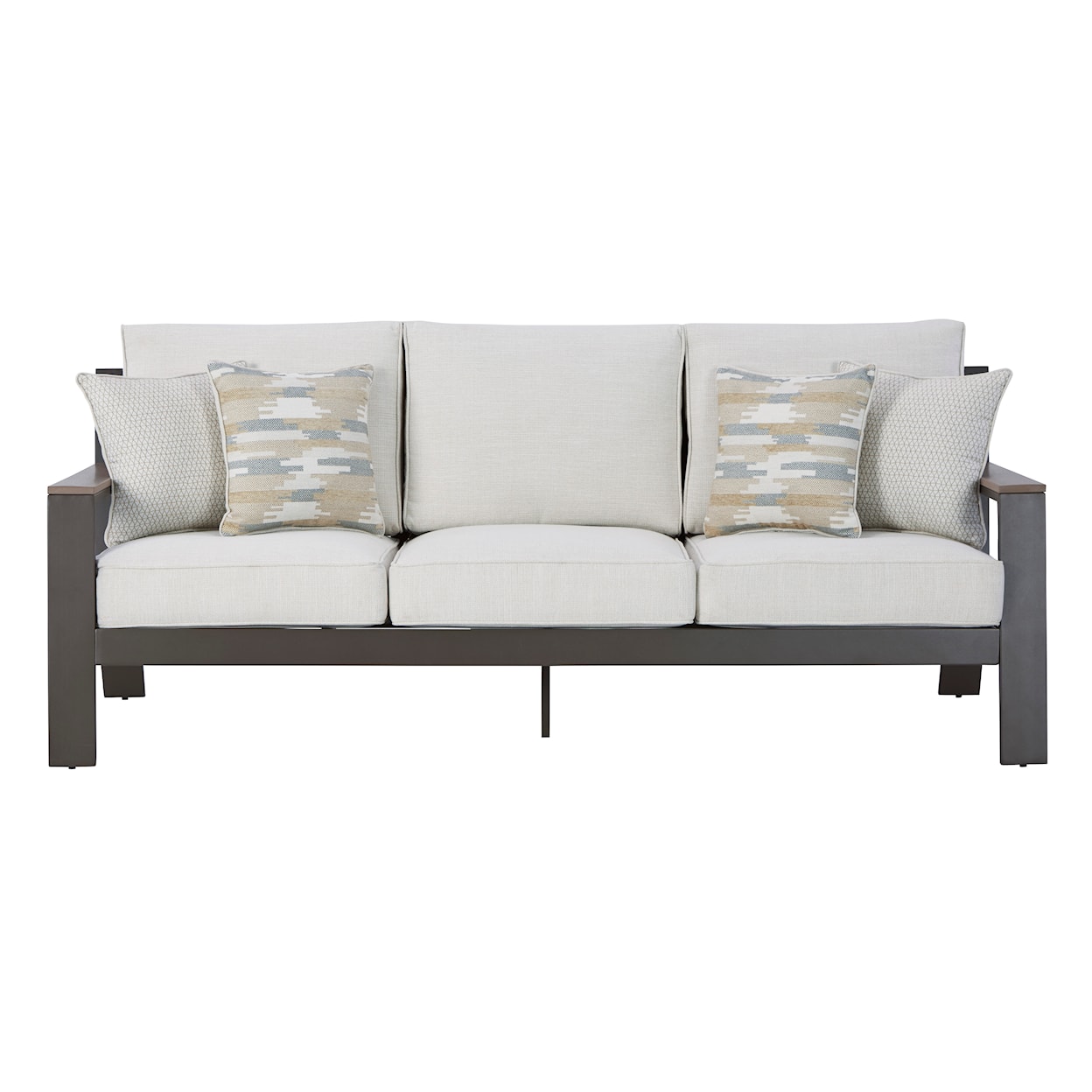 Signature Design by Ashley Tropicava Outdoor Sofa with Cushion