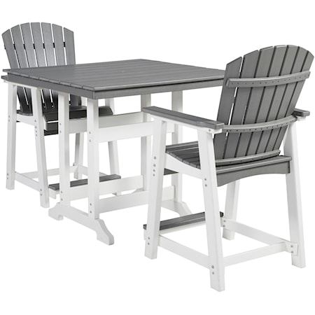 3-Piece Counter Table Set