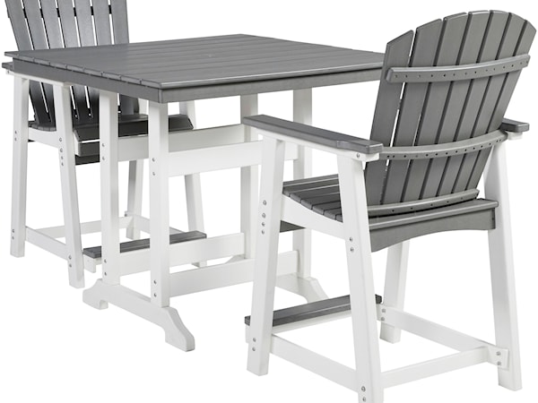 3-Piece Counter Table Set