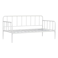 Twin Metal Day Bed with Platform