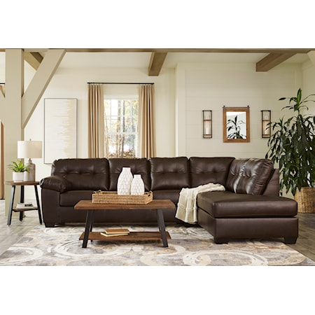 2-Piece Sectional with Chaise