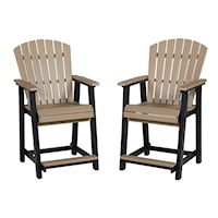 Outdoor Counter Height Stool (Set of 2)
