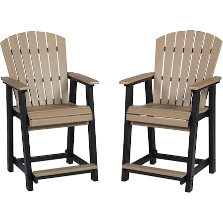 Outdoor Counter Height Stool (Set of 2)