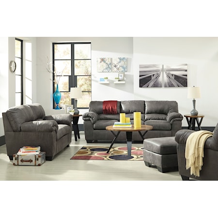 Sofa, Loveseat, Chair, and Ottoman