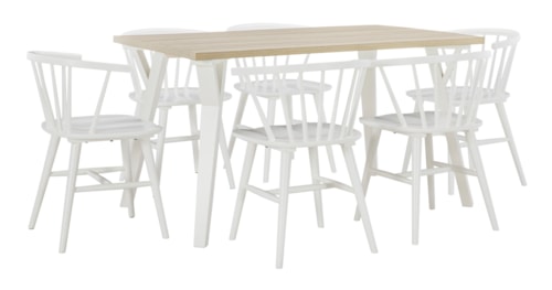 Dining Table and 6 Chairs